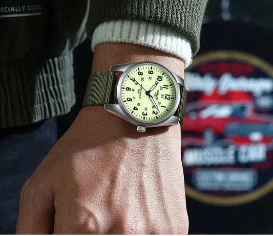 Relógio Masculino Nibosi Aura , Relógio Masculino Nylon Relógio Masculino Fino, Relógio Masculino elegante, Relógio Masculino de Luxo, Relógio Masculino Casual, Relógio Masculino,