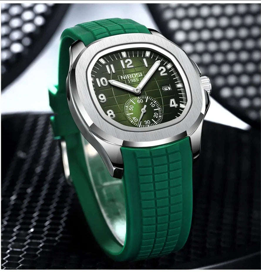 Relógio Masculino Nibosi Edge , Relógio Masculino Inox, Relógio Masculino Fino, Relógio Masculino elegante, Relógio Masculino de Luxo, Relógio Masculino Casual, Relógio Masculino,