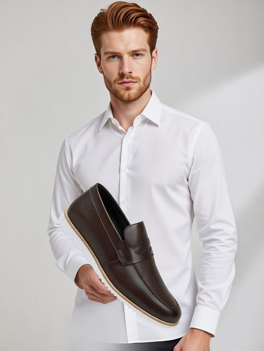 Sapato Masculino Social Lux Master + Brinde de um Óculos