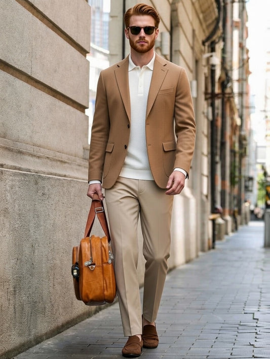 Blazer Masculino LuxMen Elegance Fit Mod Trend