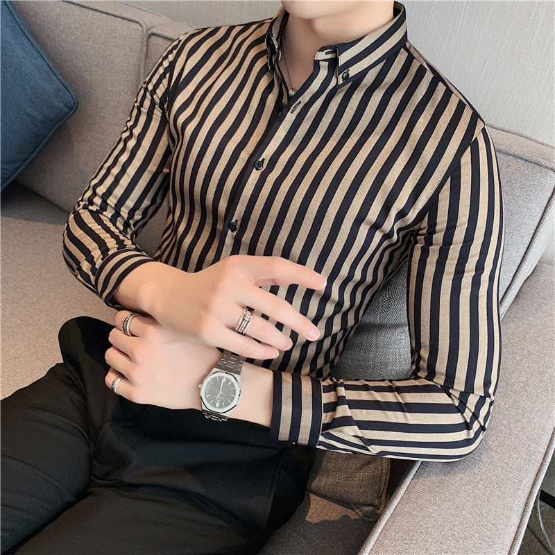 Camisa Casual Moda Man