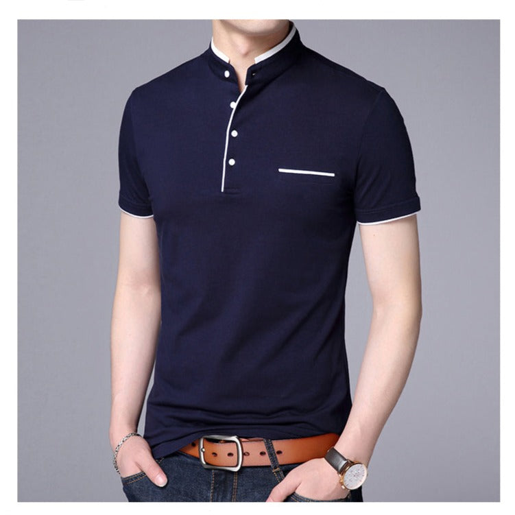 Camisa Masculina Henley