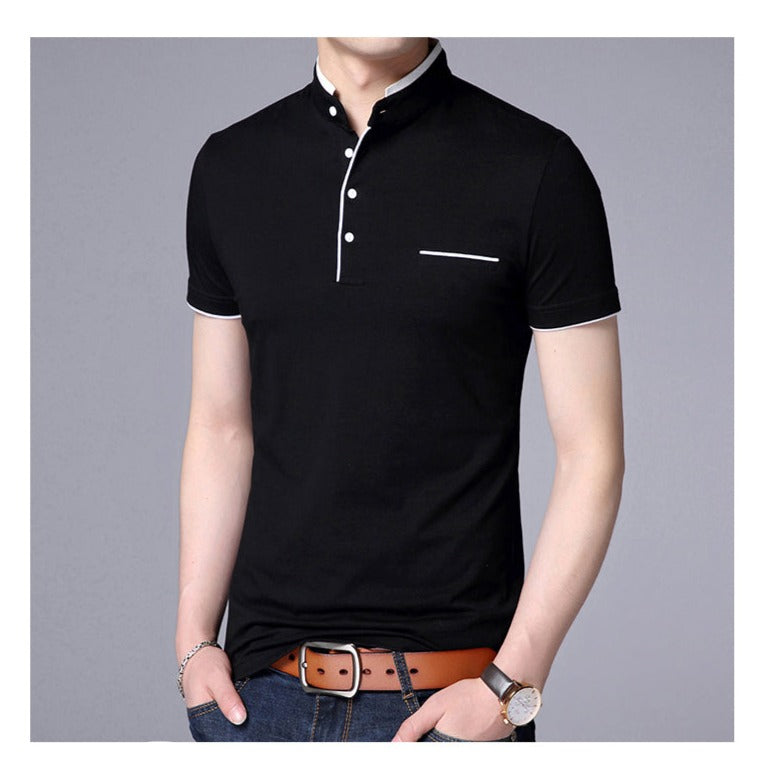 Camisa Masculina Henley
