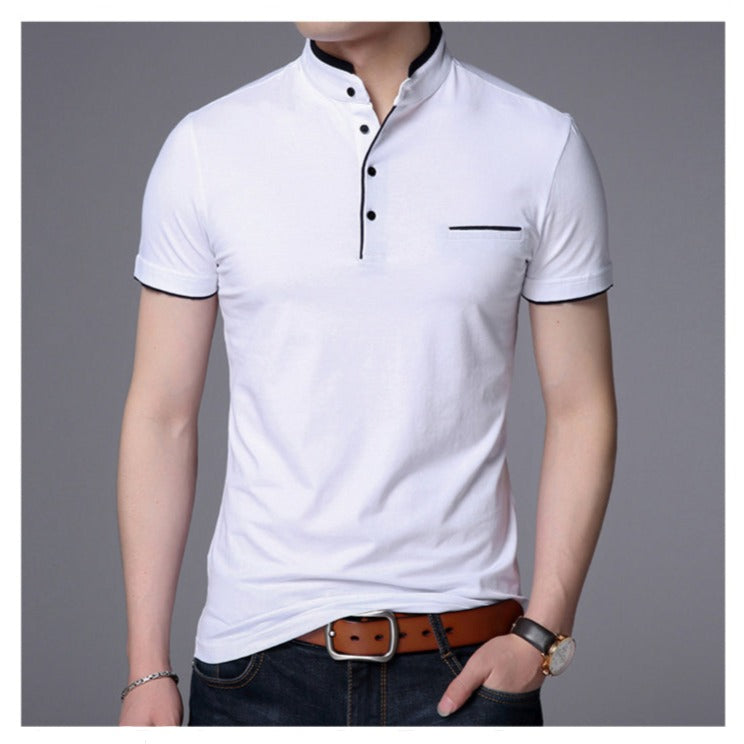 Camisa Masculina Henley