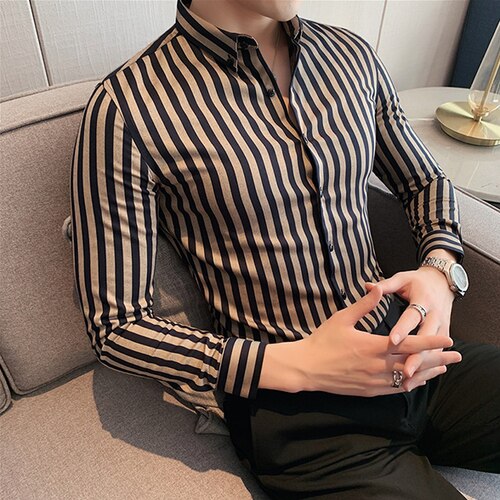 Camisa Casual Moda Man