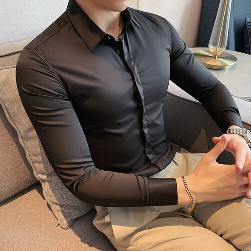 Camisa Social Lux Style