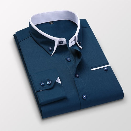 Camisa Social Suave Men