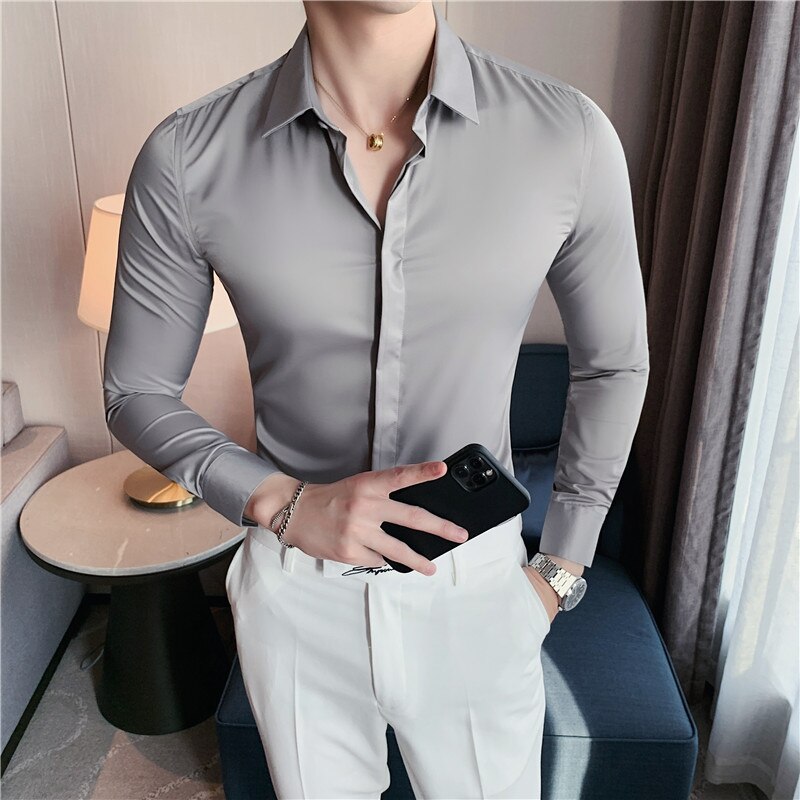 Camisa Social Lux Style