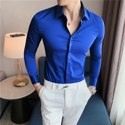 Camisa Social Lux Style