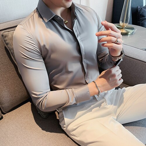 Camisa Social Lux Style