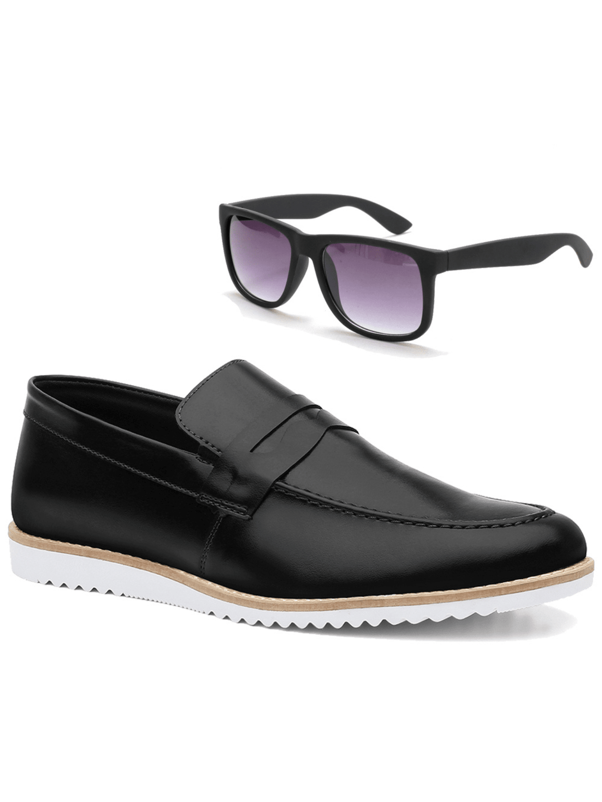 Sapato  Masculino Social Lux  Master + Brinde de um Óculos