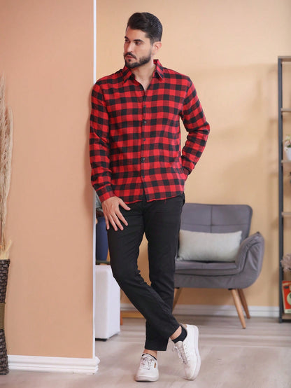 Camisa Masculina casual, Camisa Masculina moderna, Camisa Masculina elegante, Camisa Masculina versátil, Camisa Masculina  Eco Men, Camisa Masculina Xadrez,