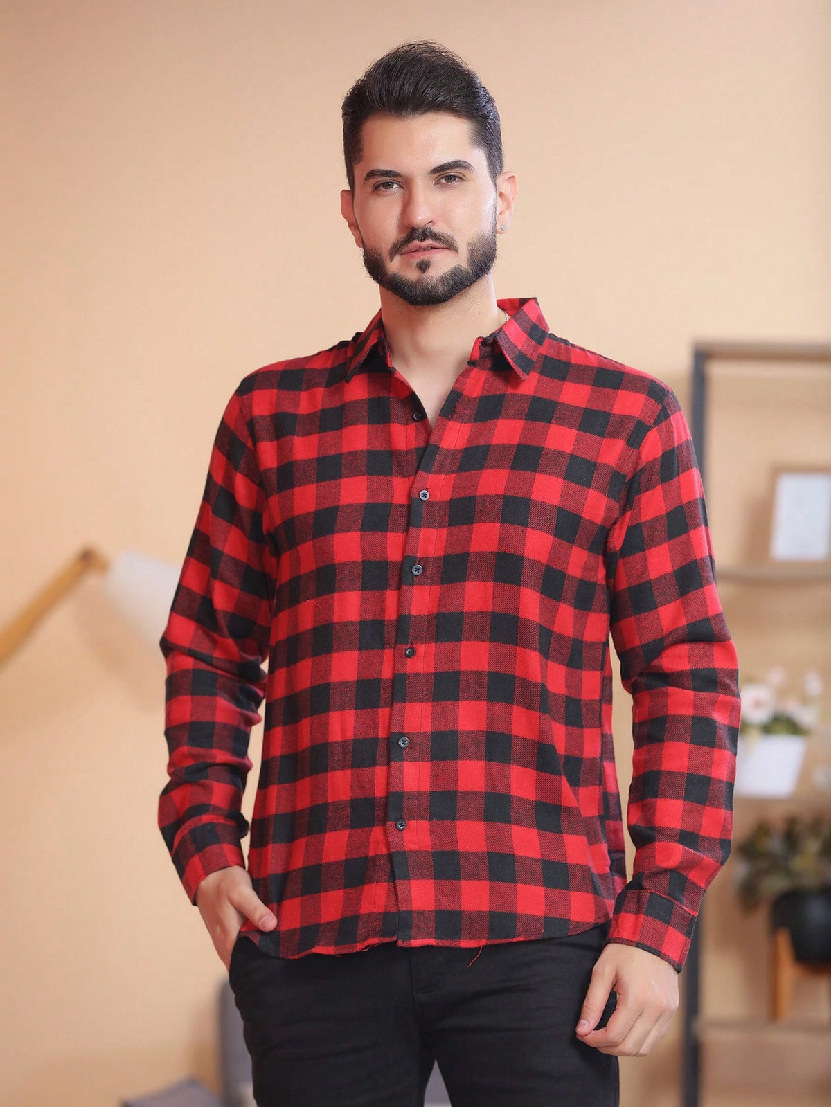 Camisa Masculina casual, Camisa Masculina moderna, Camisa Masculina elegante, Camisa Masculina versátil, Camisa Masculina  Eco Men, Camisa Masculina Xadrez,