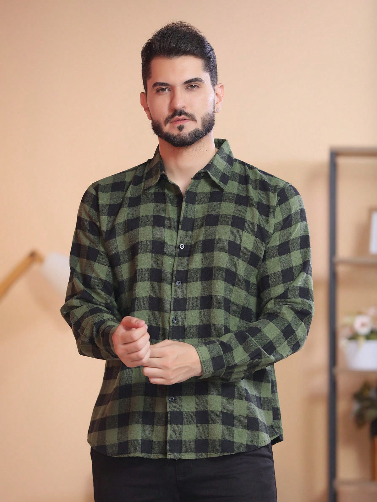 Camisa Masculina casual, Camisa Masculina moderna, Camisa Masculina elegante, Camisa Masculina versátil, Camisa Masculina  Eco Men, Camisa Masculina Xadrez,