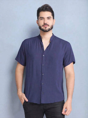 Camisa Gola Padre Masculina Manga Curta