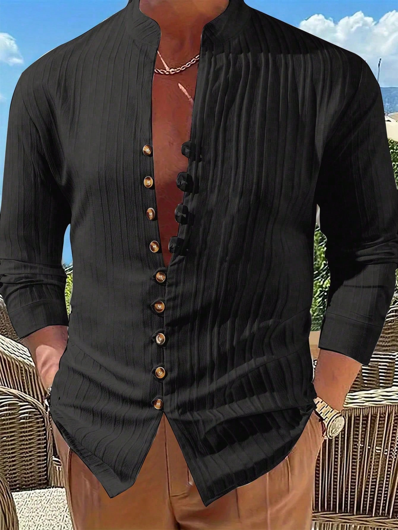 Camisa  Casual Sharp Wear