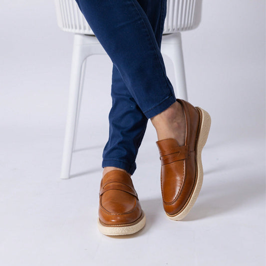 Sapato Masculino LuxMen Urban Mocca