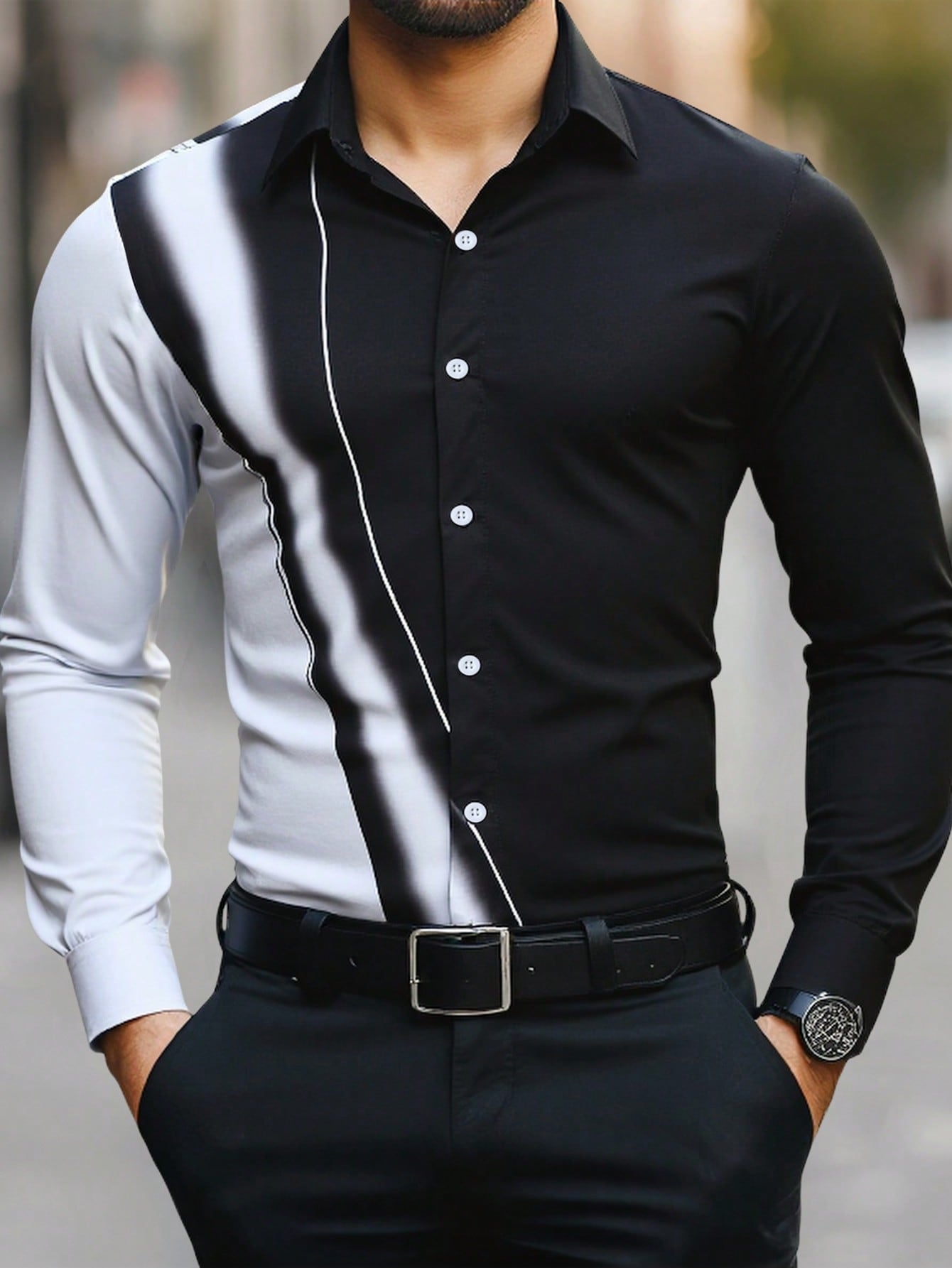 Camisa Manga Longa Mod Chic