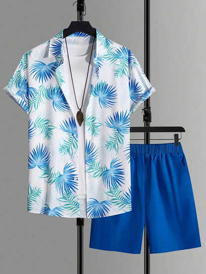 Camisa Casual Essence e  Shorts Lux Men
