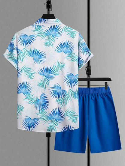 Camisa Casual Essence e  Shorts Lux Men