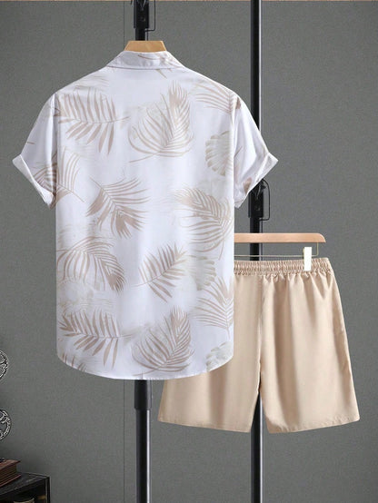 Camisa Casual Essence e  Shorts Lux Men