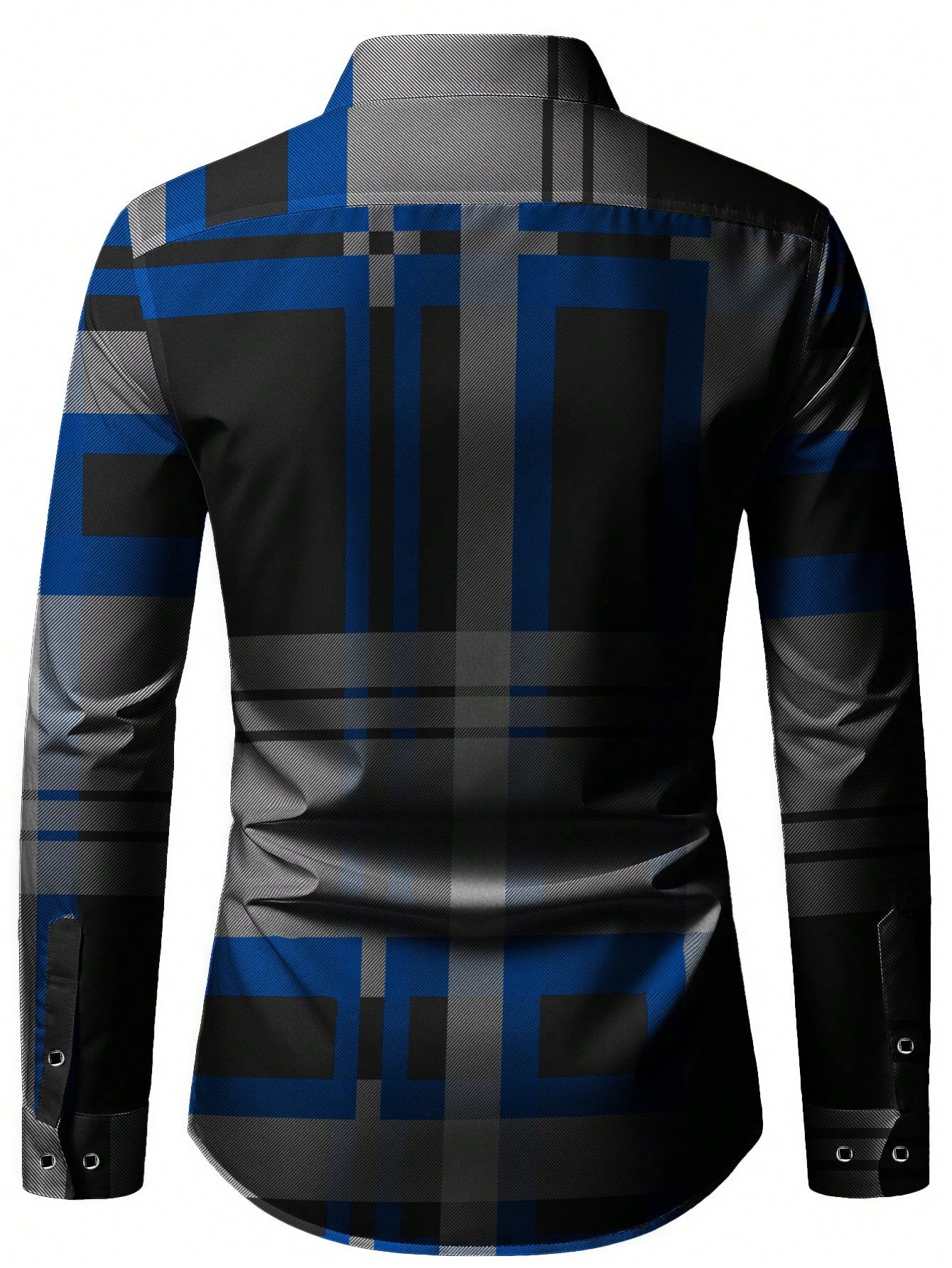 Camisa Masculina Manga Longa   CASUAL Mens