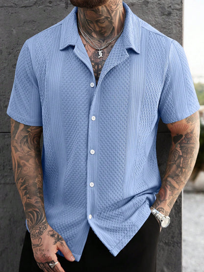 Camisa Masculina LuxMen Elite Slim Trendy
