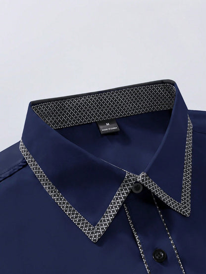 Camisa Masculina LuxMen Executive Slim Chic