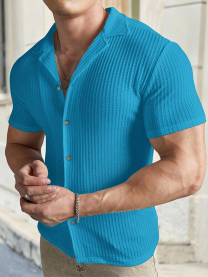 Camisa   Manga Curta Moda Maven