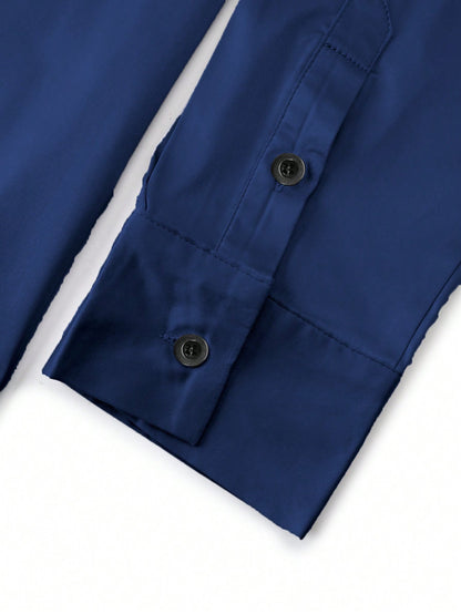 Camisa Masculina Manga Longa   Social Modishc