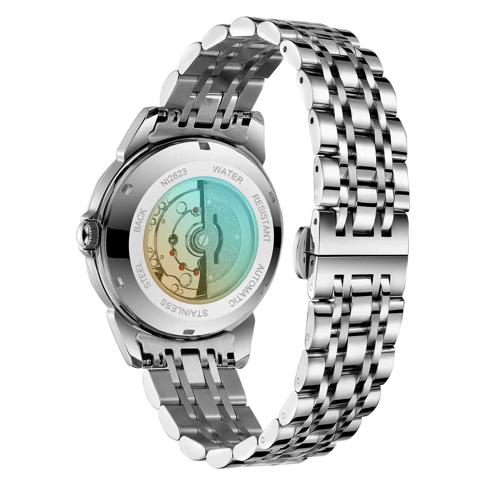 Relógio Masculino inox, Relógio Masculino Fino, Relógio Masculino elegante, Relógio Masculino de Luxo, Relógio Masculino Casual, Relógio Masculino Nibosi Prime,   Relógio Masculino,