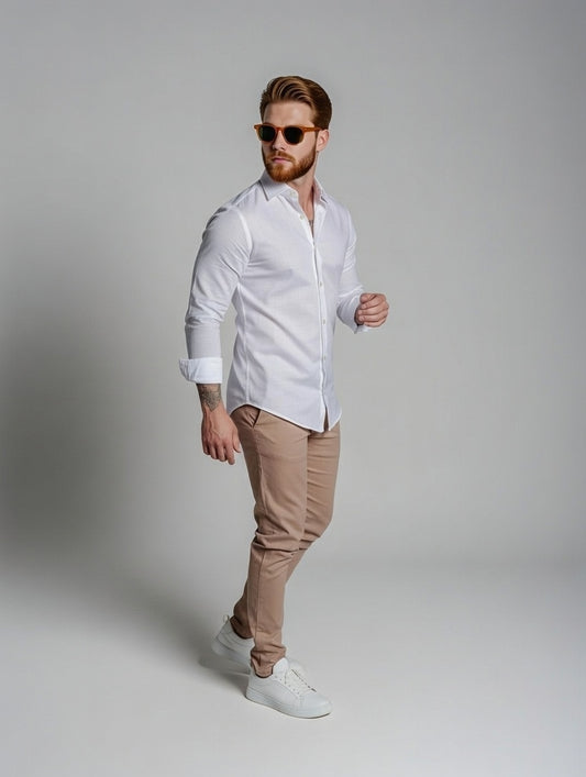 Camisa Slim LuxMen Signature Metro