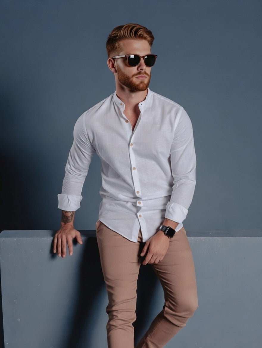 Camisa Slim LuxMen Signature Metro