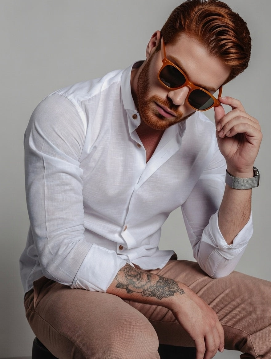 Camisa Slim LuxMen Signature Metro