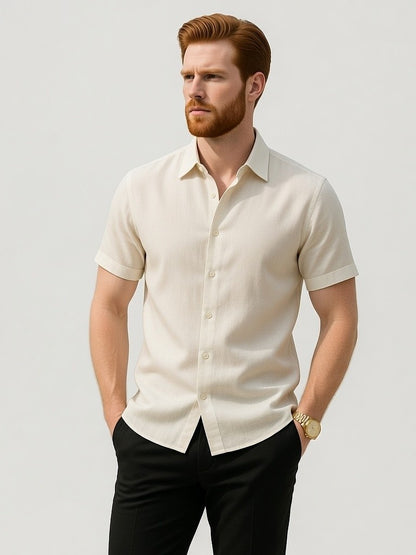 Camisa Masculina Slim Fit LuxMen Trend Premium