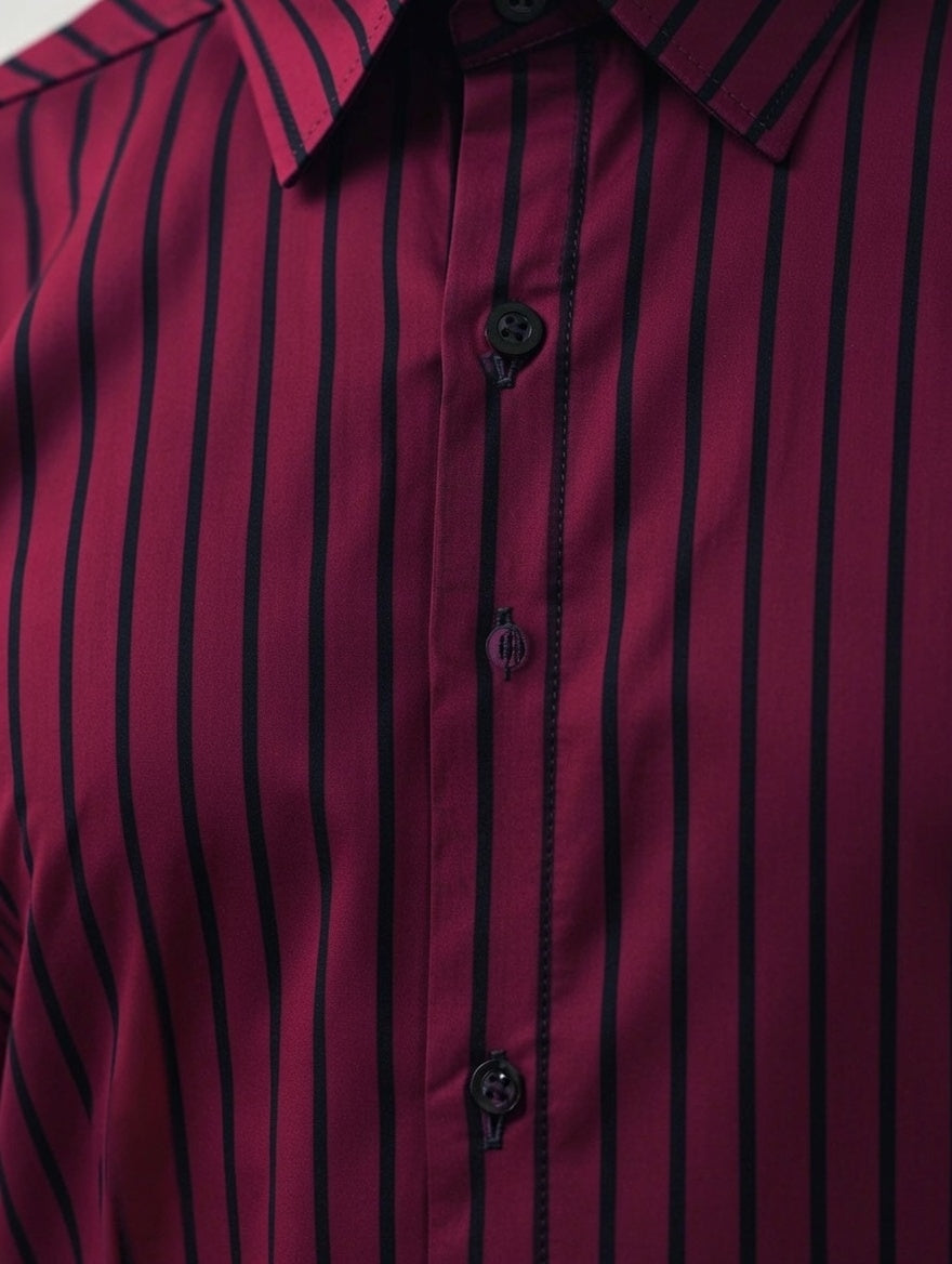 Camisa Casual Elite Masculina Slim Fit LuxMen