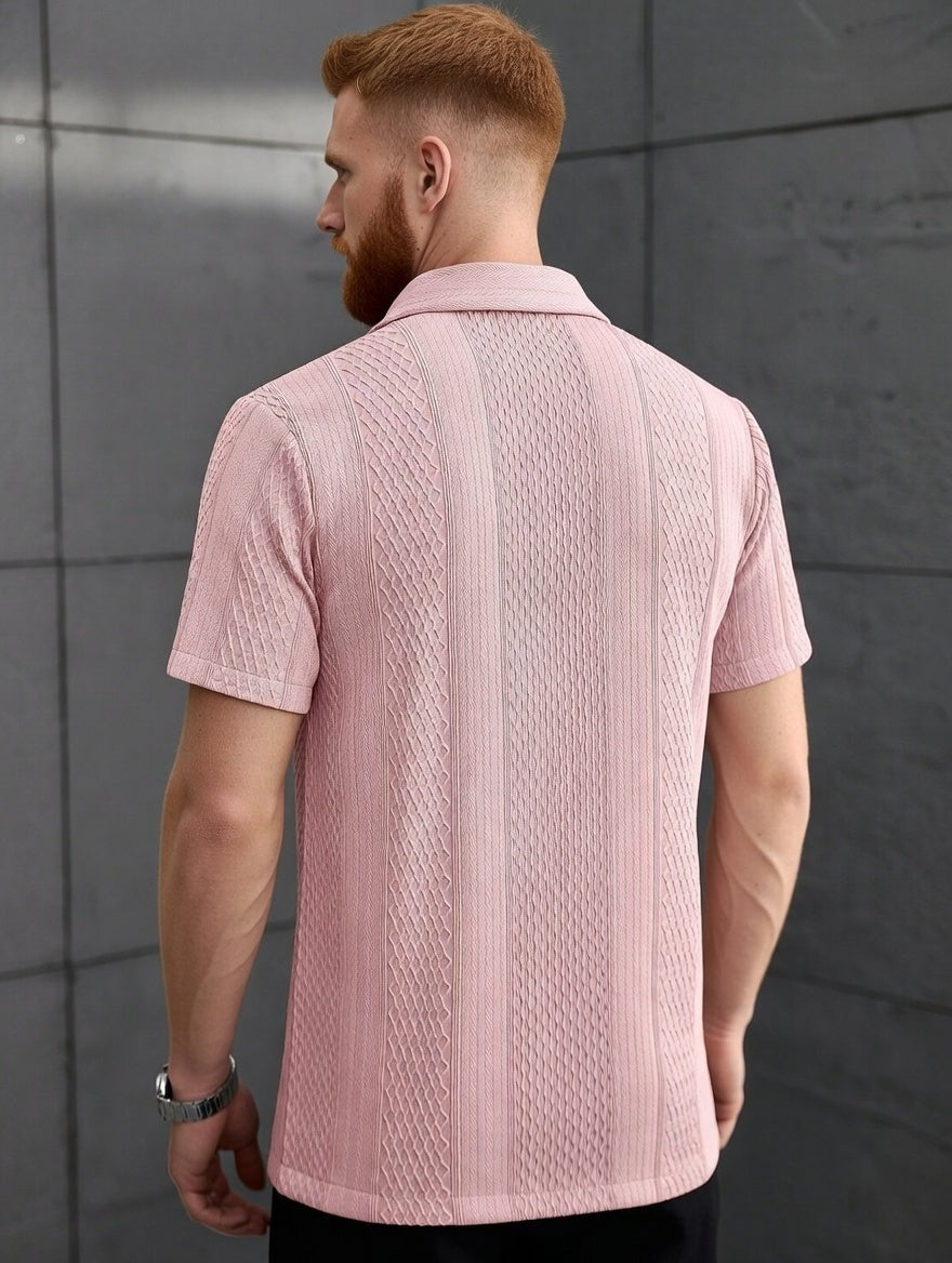 Camisa Masculina LuxMen Elite Slim Trendy