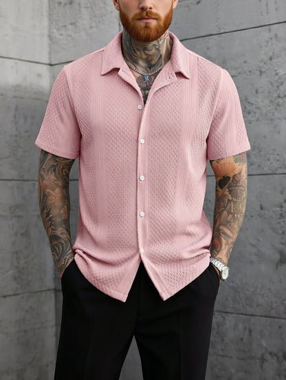 Camisa Masculina LuxMen Elite Slim Trendy