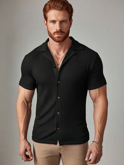 Camisa   Manga Curta Moda Maven
