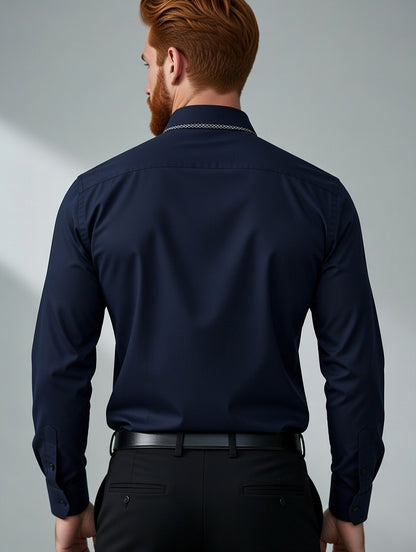 Camisa Masculina LuxMen Executive Slim Chic