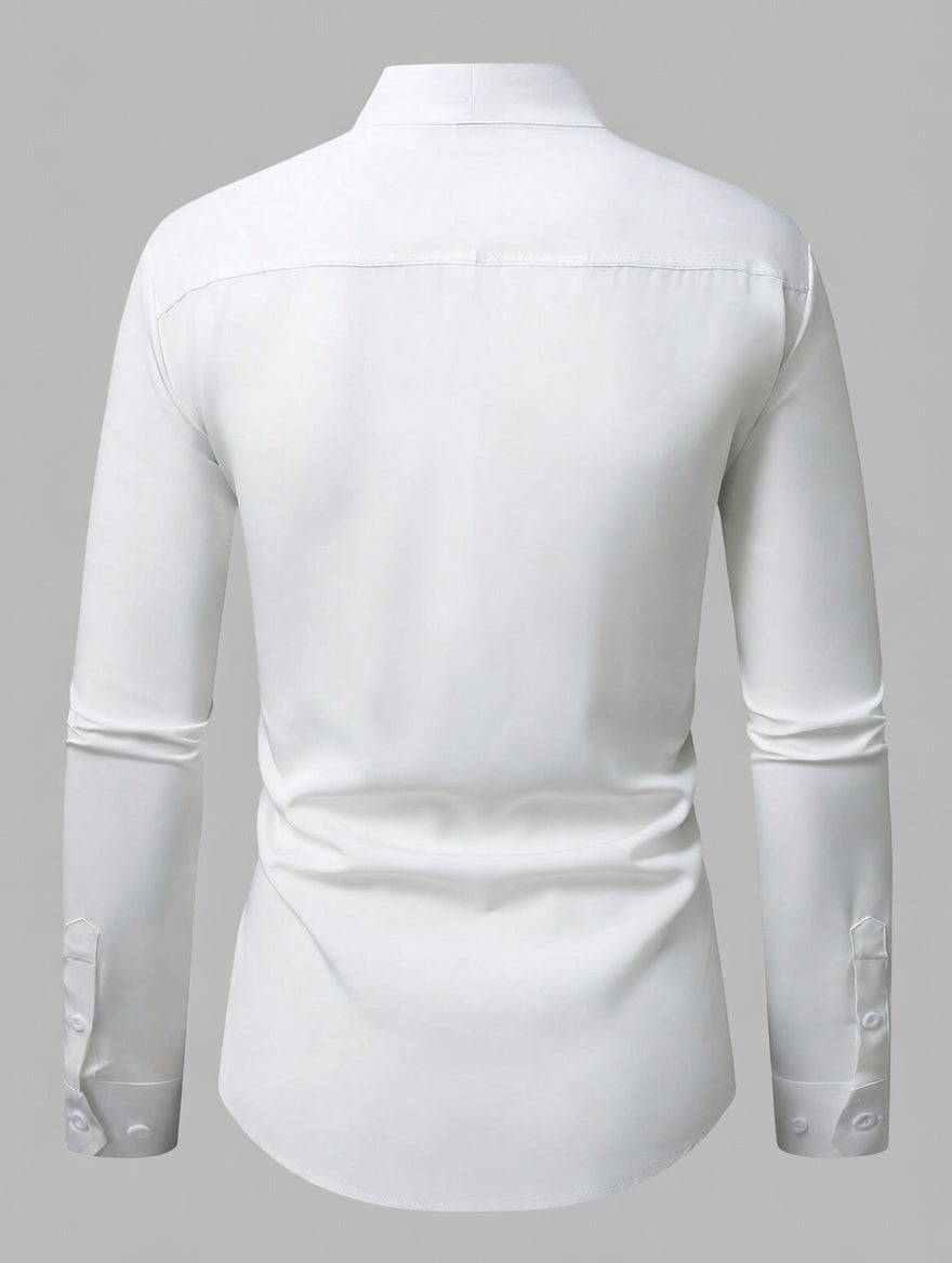 Camisa Masculina Slim Fit LuxMen Premium Regala