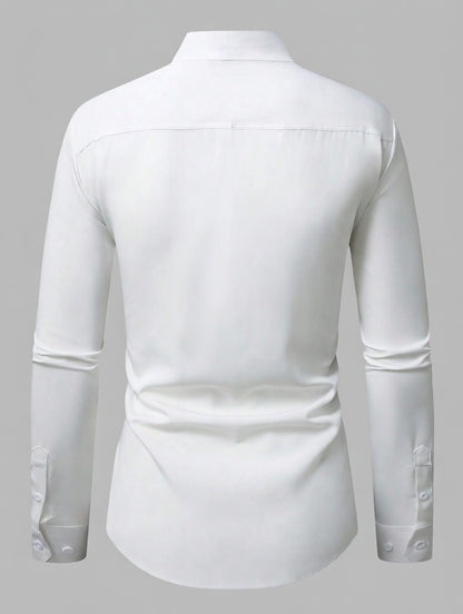 Camisa Masculina Slim Fit LuxMen Premium Regala