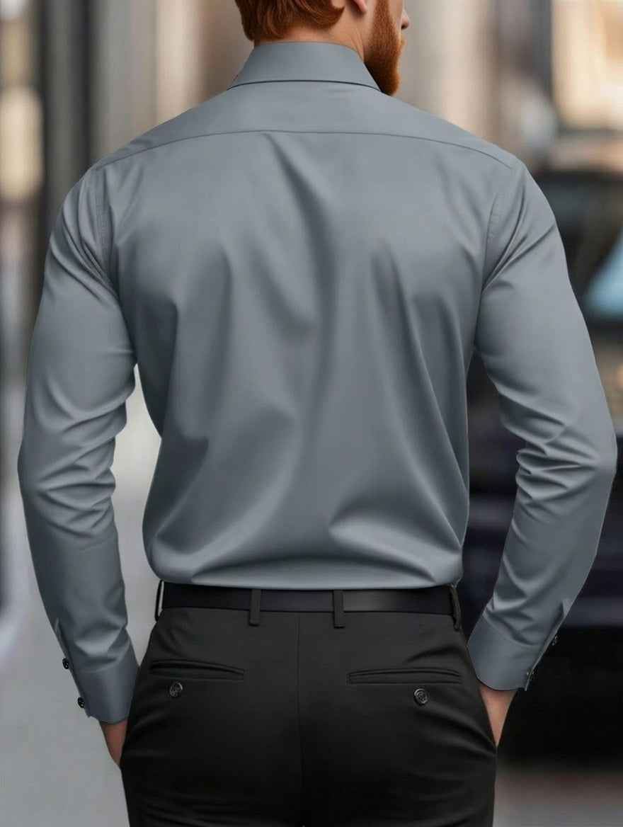 Camisa Masculina LuxMen Executive Slim Chic