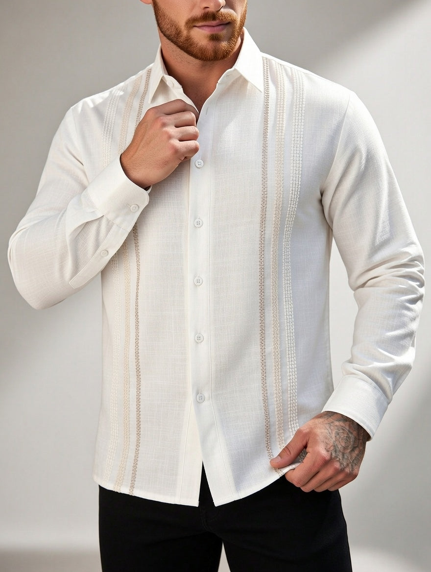 Camisa Slim LuxMen Prestige