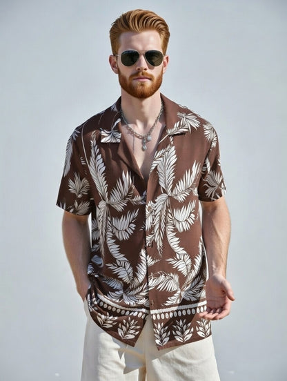 Camisa Estilo tropical Lux Men Com short