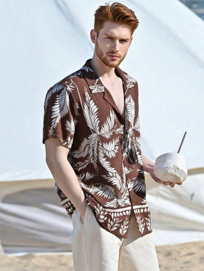 Camisa Estilo tropical Lux Men Com short