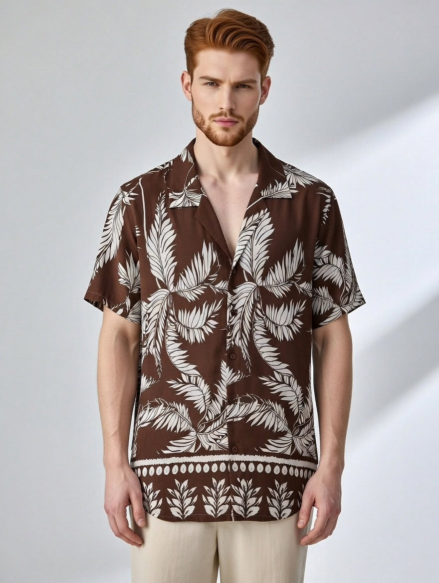 Camisa Estilo tropical Lux Men Com short