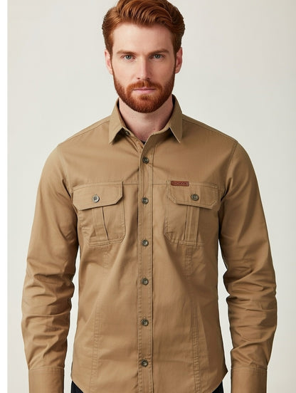 Camisa  Masculina De Algodão Dress Men