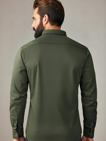 Camisa  Masculina De Algodão Dress Men