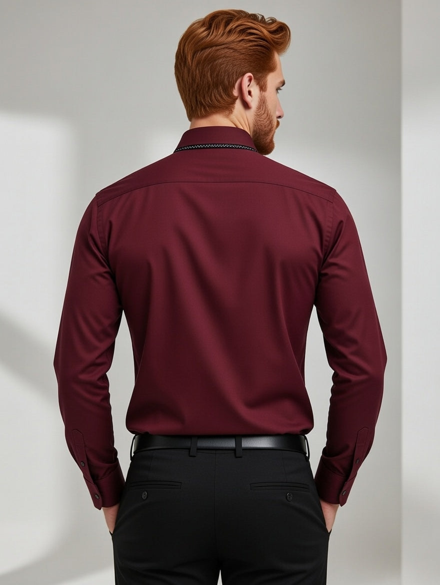 Camisa Masculina LuxMen Executive Slim Chic